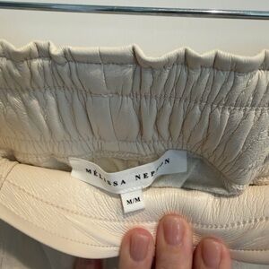 MELISSA NEPTON Cream Track Pants